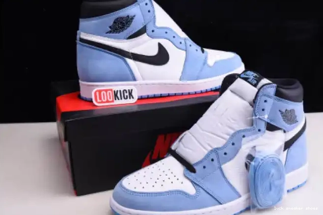 Reps LUCY 1 BLACK UNIVERSITY 555088-134 JORDAN WHITE BLUE HIGH RETRO AIR 0514